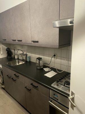 Keuken Wrap - Dark Concrete Beton