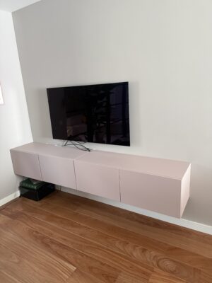 Meubel Wrap - TV Meubel - Balm Rose - WRAPPED! Interiorstyling