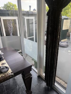 Melkglas - Raamfolie - WRAPPED! Interiorstyling